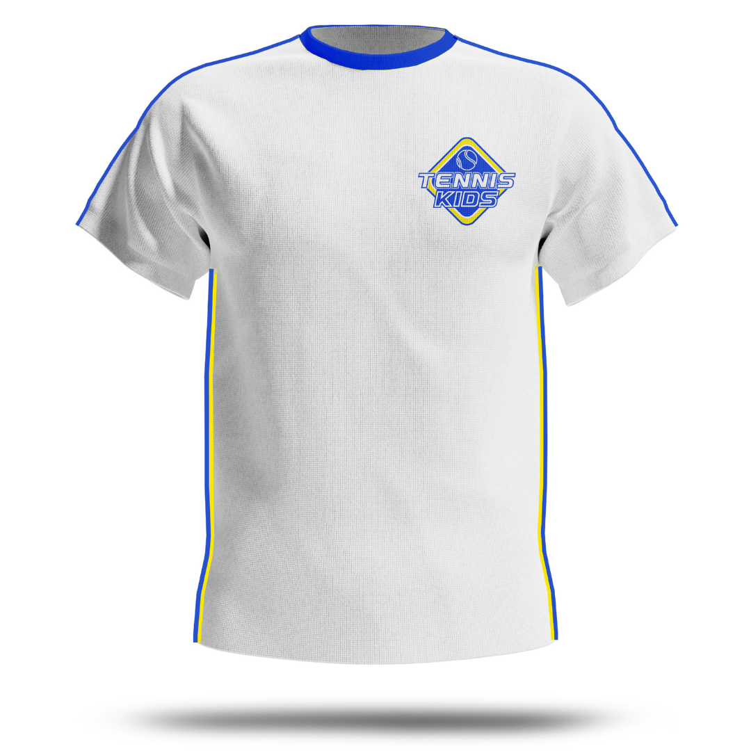 Tennis Kids - Match & Training T-Shirt (White)
