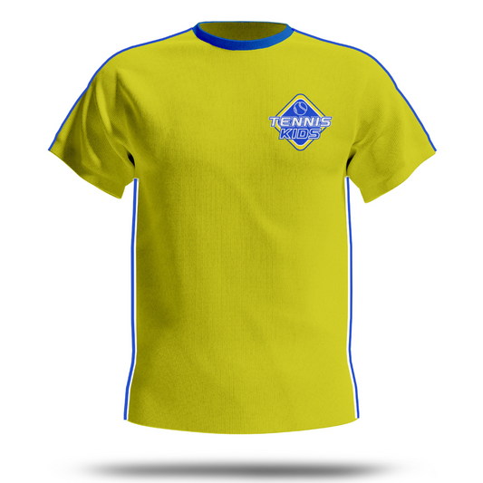 Tennis Kids - Match & Training T-Shirt (Yellow)
