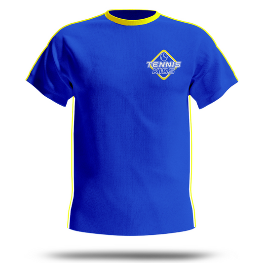 Tennis Kids - Match & Training T-Shirt (Blue)