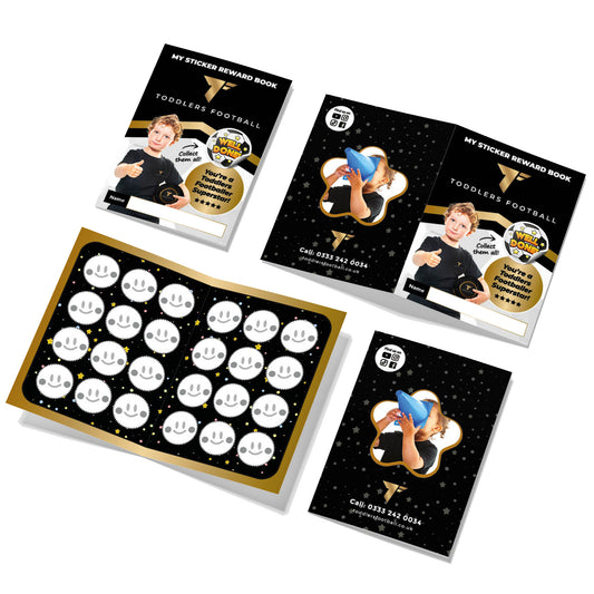 Toddlers Football - Replacement Sticker Reward Book
